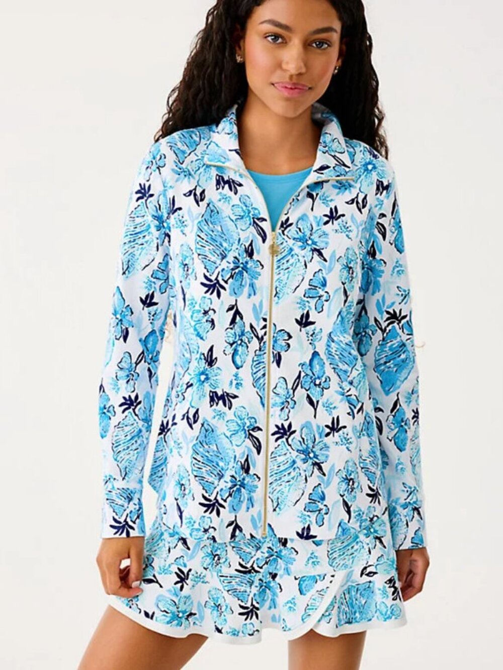 Lilly Pulitzer UPF 50+ Leona Zip-Up Jacket